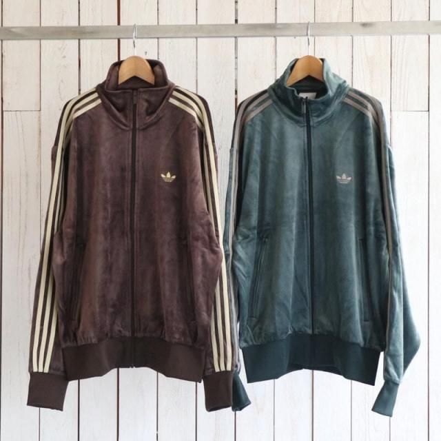 adidas originals FIREBIRD VELOUR TRACK TOP (֥饦) (ɡ꡼) / KD9373KD9375
