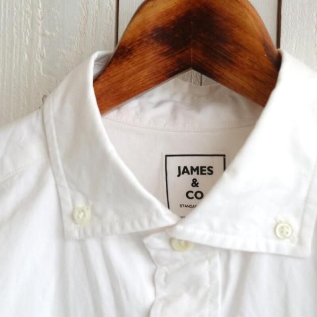 JAMES & CO. STANDARD SHIRT PUJOL -standard- (WHITE) / JS8000-253