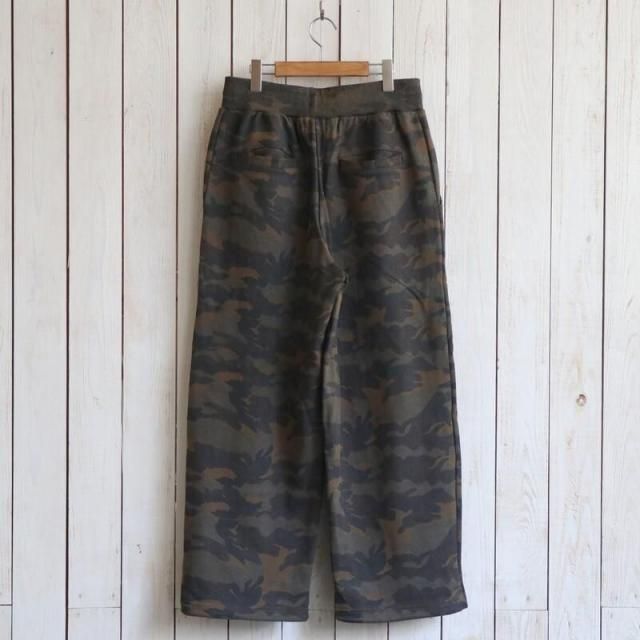  SLICK åCamouflage Print Wide Sweat Pants ե顼她åȥ磻ɥѥġ5161040