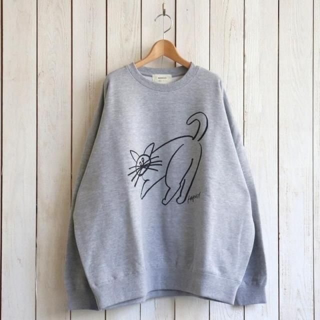 HARVESTY ϡ٥ƥۥ掠ȥߥHARVESTY PRINTED SWEAT(CAT) 掠ȥߥߥϡ٥ƥ ץȥå(å)A52521