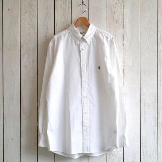 Gymphlex եåBD SHIRT L/S ܥ󥷥 󥰥꡼֡GY-B0196SOX(White ۥ磻) 