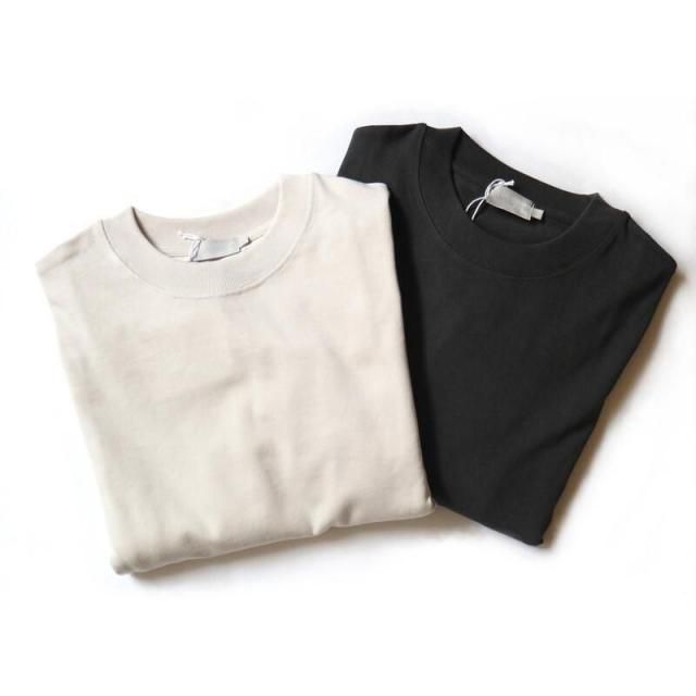 handvaerk ϥɥС CREW NECK L/S T-SHIRT (THUNDER)(LICORICE) / 3505