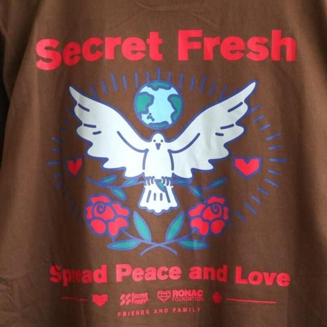 SecretFresh åȥեåPeace and Love T-Shirt ԡ&T 