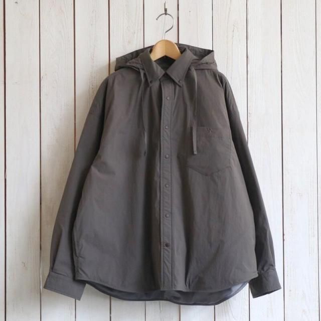 Gymphlex եåB.D.HOODED SHIRT L/S ܥ󥷥ĥ㥱å(Charcoal 㥳)