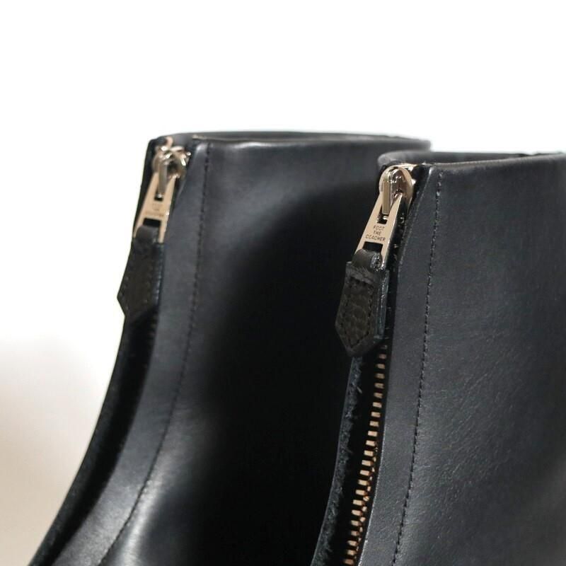 【未使用】foot the coacher/OBLIQUE FRONT ZIP foot the coacher ( フットザコーチャー )/ OBLIQUE FRONT ZIP