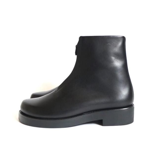 foot the coacher OBLIQUE FRONTZIP(HARDNESS 50 SOLE) BLACK / FTC2234008