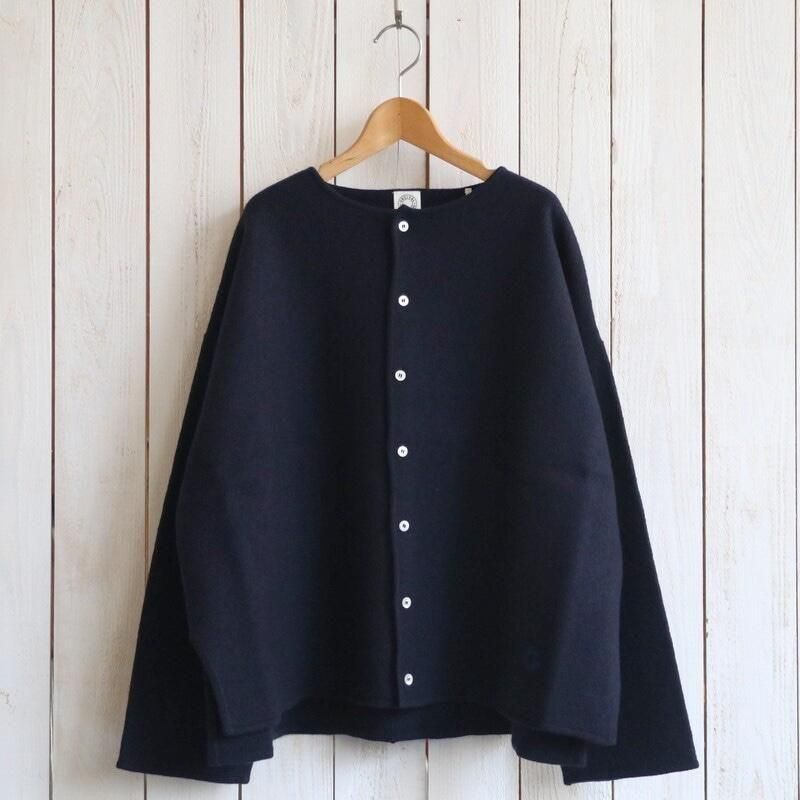 【新品未使用】ORCIVAL ウールカーディガン ジャケット ダークネイビー 新品未使用】ORCIVAL ウールカーディガン ジャケット ダーク