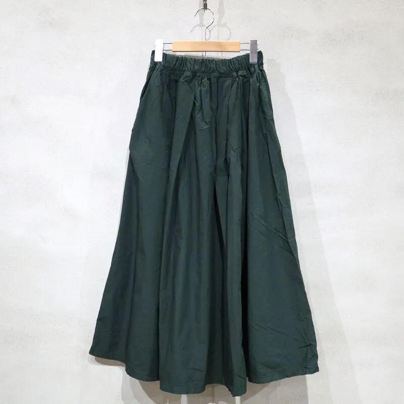 ✅いっし ページ✅Malbon プリーツスカート グリーン M✨ D.M.G. マキシ丈スカート | グリーン - DANTON,ジムフレックス,BLUE