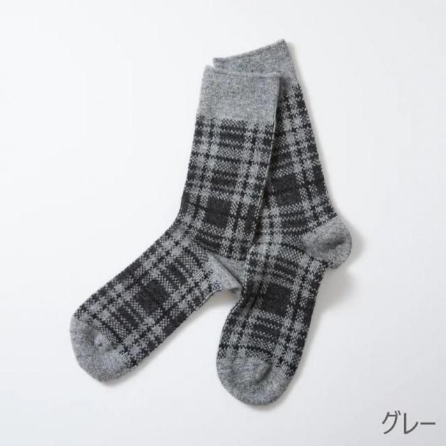 ˥åROTOTO ȥȡCheck Pattern Merino Socks åѥ ΥåR1626