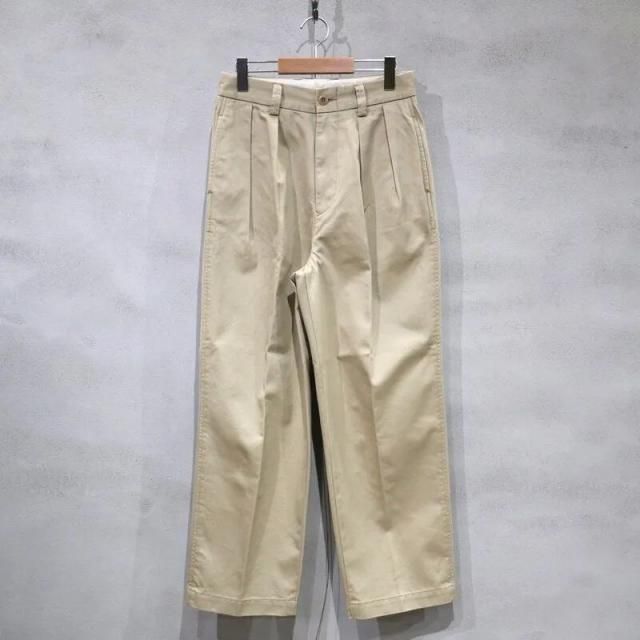 <img class='new_mark_img1' src='https://img.shop-pro.jp/img/new/icons23.gif' style='border:none;display:inline;margin:0px;padding:0px;width:auto;' />ڥ֥åե饤ǡ롪20󥪥աۡDMG ǥॸTWO TUCK TROUSER ġåȥ饦 | 14-281T(Khaki )