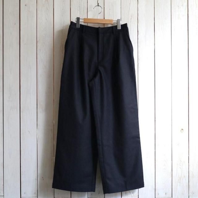 ��Gymphlex ����ե�å�����WOOL TWILL STRAIGHT WIDE PANT ������ĥ��� ���ȥ졼�ȥ磻�ɥѥ��