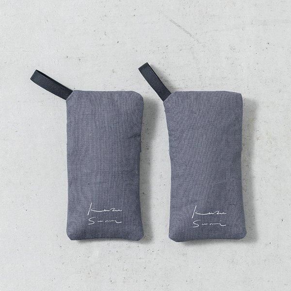 KUSU HANDMADE kususumi sachets - 楠炭消臭サシェ（2個セット）