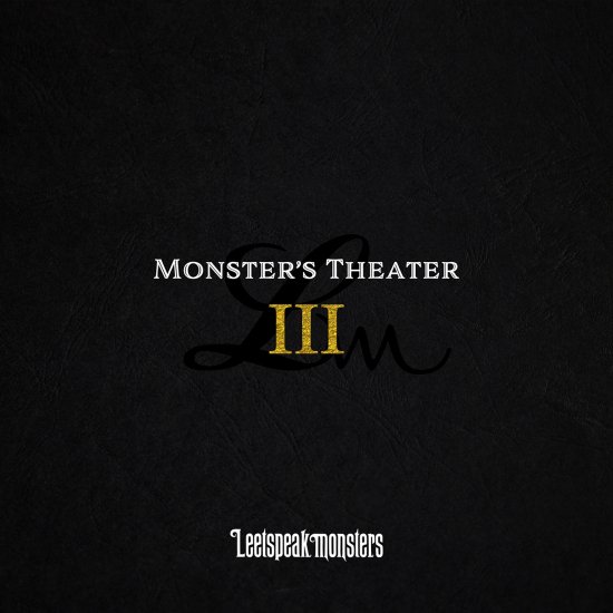 3rd FULL ALBUM『Monster's TheaterⅢ』【初回盤】 - GLK MUSIC SHOP