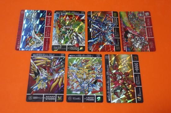 当時物】ガンダムカードダスキラまとめ売り