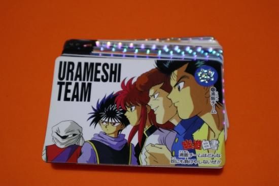 幽遊白書 カードダス 本弾 6弾 全42種フルコンプ