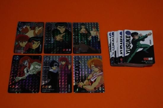 幽遊白書 カードダス 本弾第1弾全42種フルコンプ