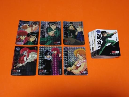 幽遊白書 カードダス 本弾第1弾全42種フルコンプ