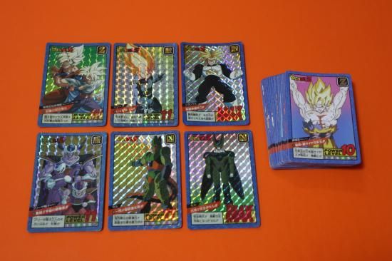 ドラゴンボール カードダス スーパーバトル　パート4フルコンプ　1992年製 Yahoo!オークション -「ドラゴンボール カードダス フルコンプ