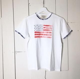 JOHN'S SURF 󥺥 HANDPAINT TRIM FLAG12 WHT