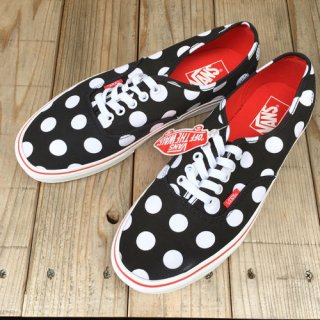 <img class='new_mark_img1' src='https://img.shop-pro.jp/img/new/icons50.gif' style='border:none;display:inline;margin:0px;padding:0px;width:auto;' />VANS  AUTHENTIC POLKA DOT BLK/WHT/REDˡ