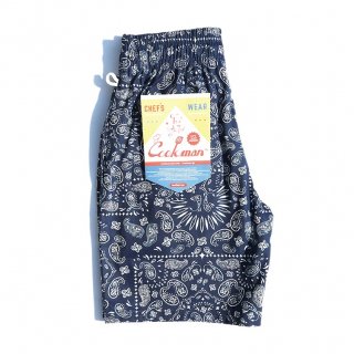 <img class='new_mark_img1' src='https://img.shop-pro.jp/img/new/icons14.gif' style='border:none;display:inline;margin:0px;padding:0px;width:auto;' />Cookman åޥ Chef Short Pants Paisley Navy 