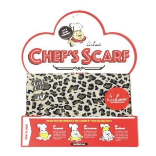 <img class='new_mark_img1' src='https://img.shop-pro.jp/img/new/icons14.gif' style='border:none;display:inline;margin:0px;padding:0px;width:auto;' />Cookman åޥ Chef's Scarf Leopard 