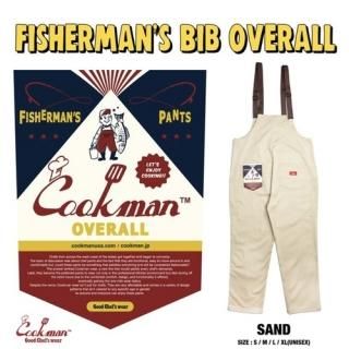 <img class='new_mark_img1' src='https://img.shop-pro.jp/img/new/icons14.gif' style='border:none;display:inline;margin:0px;padding:0px;width:auto;' />Cookman åޥ Fisherman's Bib Overall Sand