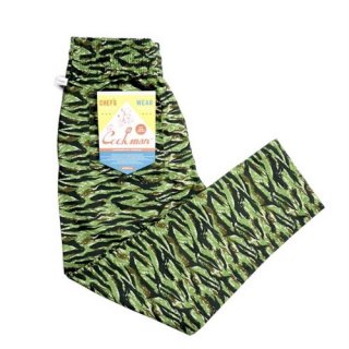 <img class='new_mark_img1' src='https://img.shop-pro.jp/img/new/icons14.gif' style='border:none;display:inline;margin:0px;padding:0px;width:auto;' />Cookman åޥ Chef Pants Ripstop Camo Green (Tiger) 