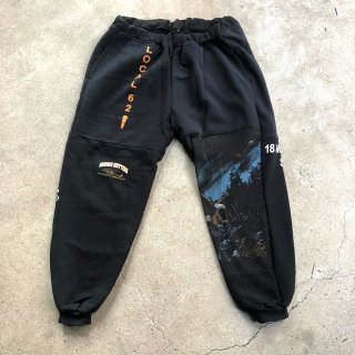 <img class='new_mark_img1' src='https://img.shop-pro.jp/img/new/icons50.gif' style='border:none;display:inline;margin:0px;padding:0px;width:auto;' />USED REMAKE Patchwork Sweat Pants リメイク スウェットパンツ