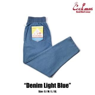 <img class='new_mark_img1' src='https://img.shop-pro.jp/img/new/icons50.gif' style='border:none;display:inline;margin:0px;padding:0px;width:auto;' />Cookman åޥ եѥ Chef Pants Denim Light Blue 