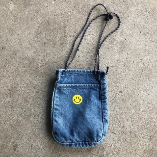 <img class='new_mark_img1' src='https://img.shop-pro.jp/img/new/icons50.gif' style='border:none;display:inline;margin:0px;padding:0px;width:auto;' />PALMSTROKE Denim Kinchaku Bag    12SMILE WAPPEN 