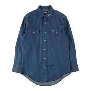 <img class='new_mark_img1' src='https://img.shop-pro.jp/img/new/icons50.gif' style='border:none;display:inline;margin:0px;padding:0px;width:auto;' />Wrangler Western Shirt  HTC #FLOWER TURQ  ƥ  󥰥顼