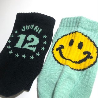 <img class='new_mark_img1' src='https://img.shop-pro.jp/img/new/icons14.gif' style='border:none;display:inline;margin:0px;padding:0px;width:auto;' />Special Socks 12 × BILLY BUDDSKY ビリー バダスキー　12Logo&12Smile ソックス