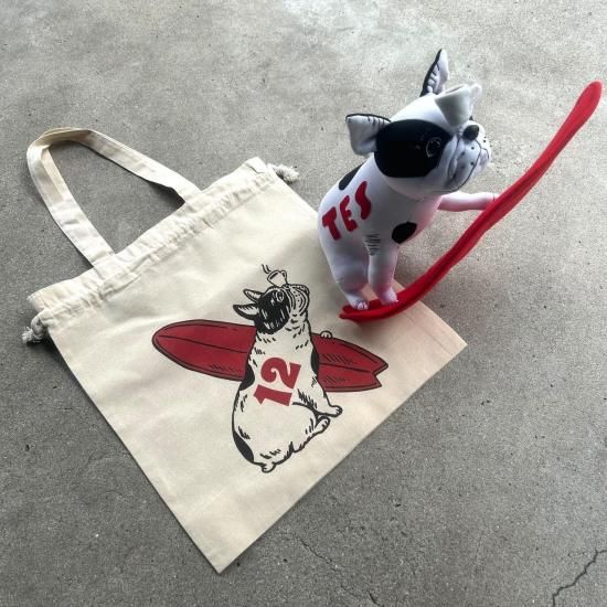 TES ジエンドレスサマー TES × HAND MADE ぬいぐるみ　限定 TES,TheEndlessSummer,エンドレスサマー,ブルドック,FIN,SURF