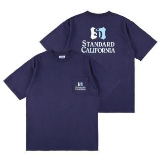<img class='new_mark_img1' src='https://img.shop-pro.jp/img/new/icons50.gif' style='border:none;display:inline;margin:0px;padding:0px;width:auto;' />STANDARD CALIFORNIA ɥե˥ SD Heavyweight Shield Logo Pocket T