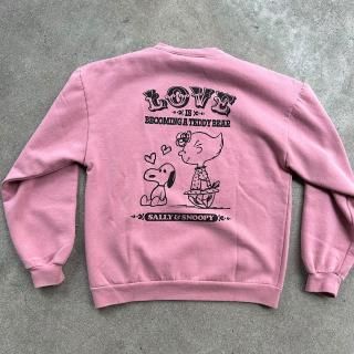 <img class='new_mark_img1' src='https://img.shop-pro.jp/img/new/icons14.gif' style='border:none;display:inline;margin:0px;padding:0px;width:auto;' />SEQUENZ  TP LOVE IS ... C/N SWEAT / å 磻ɥ륨å PEANUTS (PINK) SALLY