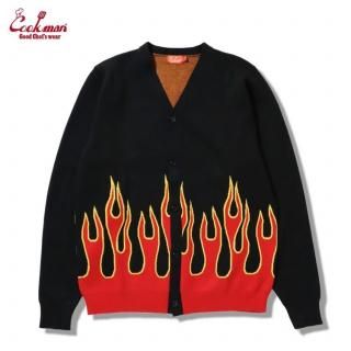 <img class='new_mark_img1' src='https://img.shop-pro.jp/img/new/icons14.gif' style='border:none;display:inline;margin:0px;padding:0px;width:auto;' />Cookman åޥ ǥ Knitted Cardigan Flame Black