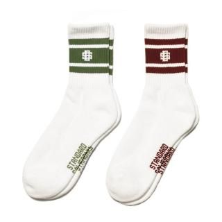 <img class='new_mark_img1' src='https://img.shop-pro.jp/img/new/icons14.gif' style='border:none;display:inline;margin:0px;padding:0px;width:auto;' />STANDARD CALIFORNIA ɥե˥ SD Sports Socks-2P White New Color Line