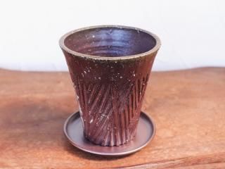 備前焼 植木鉢 - 備前焼 宗兵衛窯（そうべえがま）