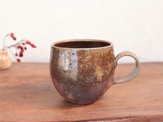 備前焼 コーヒーカップ (丸)