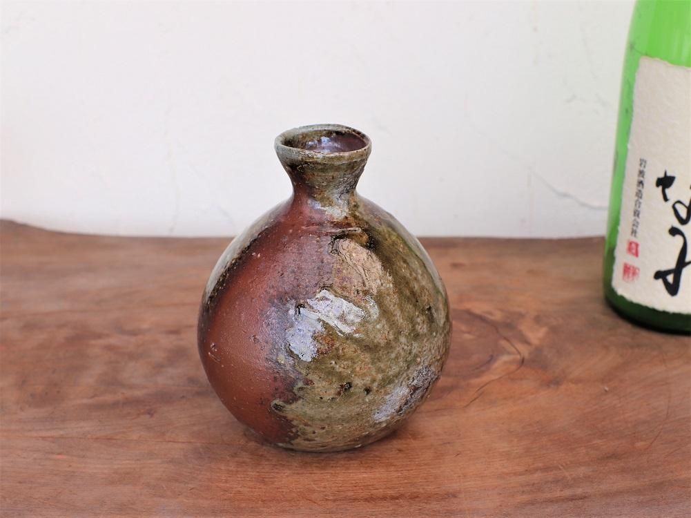 新品・未使用】備前焼 丸徳利③
