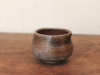 備前焼　ぐい呑み 素晴らしい窯変 備前焼 ぐい呑み 素晴らしい窯変