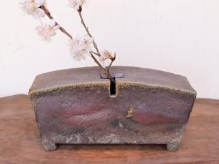 備前焼 花入れ - 備前焼 宗兵衛窯(そうべえがま) 備前焼 花入れ - 備前焼 宗兵衛窯(そうべえがま)