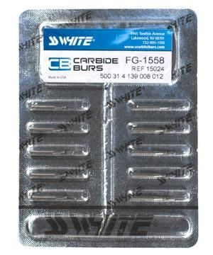 FG1558 10本 S.S.ホワイト カーバイドバー - 株式会社新協 FG1558 10本 S.S.ホワイト カーバイドバー - 株式会社新協