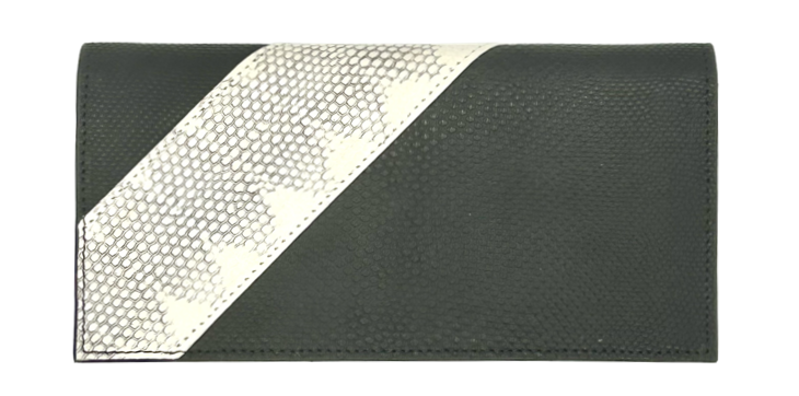 sankyo shokai ［訳あり］パイソン メッシュ 長財布 レディース