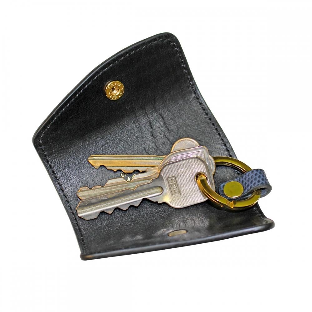 新品未使用 ル・ボナー キーケース 大&小 セット エレファント製 black Carrying Bag 6 room version for player & accessory Semi HARD