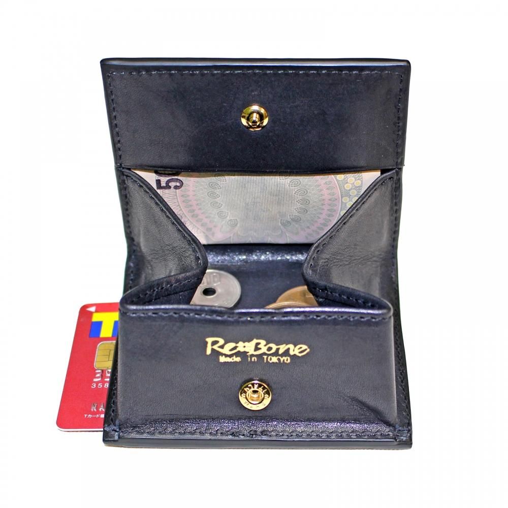 オールレザー小銭入れ・キャッツアイ（カロング）【Surface-Coin