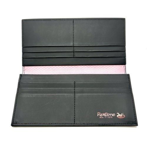 ヘビ革長財布 | 巻蛇ピンクパール - 『皮革に製品としての生命へ ヘビ革長財布 | 巻蛇ピンクパール - 『皮革に製品としての生命へ