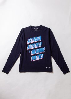 【20%OFF】【MISERICORDIA/ミゼリコルディア】メンズ ロゴプリントロングTシャツ/NAVY<img class='new_mark_img2' src='https://img.shop-pro.jp/img/new/icons20.gif' style='border:none;display:inline;margin:0px;padding:0px;width:auto;' />
