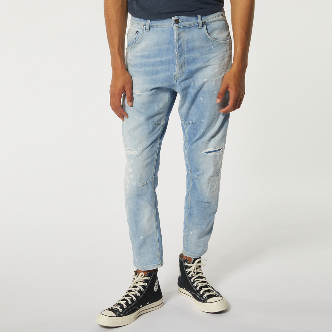 <img class='new_mark_img1' src='https://img.shop-pro.jp/img/new/icons8.gif' style='border:none;display:inline;margin:0px;padding:0px;width:auto;' />【DONDUP】damaged lose-fit denim 23ss